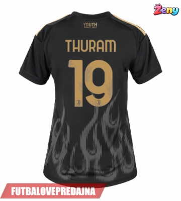 Lacne Ženy Futbalové dres Juventus Khephren Thuram #19 2026-27 Krátky Rukáv - Tretina
